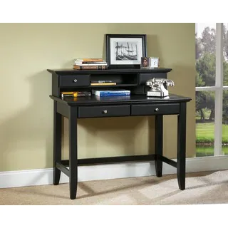 Bedford Black Student Desk and Hutch by Home Styles
