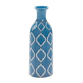 Moroccan Blue Vase