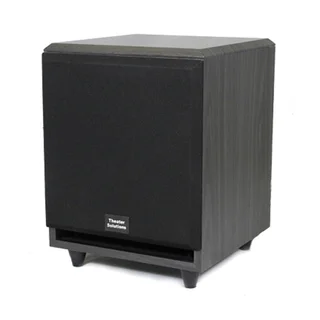 Theater Solutions Black SUB6F Front Firing Powered Subwoofer