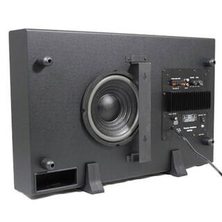 Theater Solutions Black SUB8S 250 Watt Surround Sound HD Home Theater Slim Powered Active Subwoofer