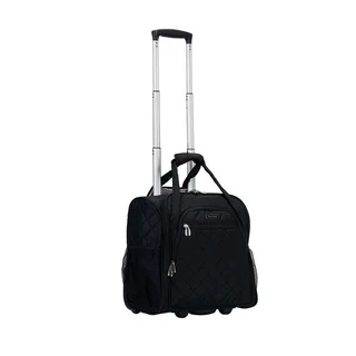 Rockland Melrose Collection Rolling Carry-on Tote