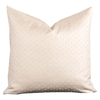 Celeste Textured Off-white Toss Pillow