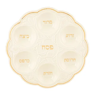 Lenox Judaic Blessings Seder Plate