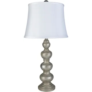 Traditional Seattle Table Lamp with Silver Finish