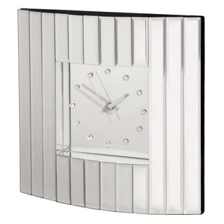 Selections by Chaumont Deco I Mirror Glass Clock