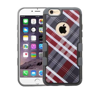 Insten Argyle Hard Snap-on Rubberized Matte Case Cover For Apple iPhone 6 Plus/ 6s Plus