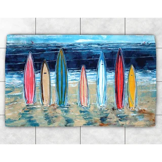 Summer Surfboards Accent Rug (2' x 3')
