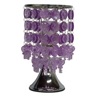 Hanging Crystal Pendant Oil Warmer with Touch Power Adjuster