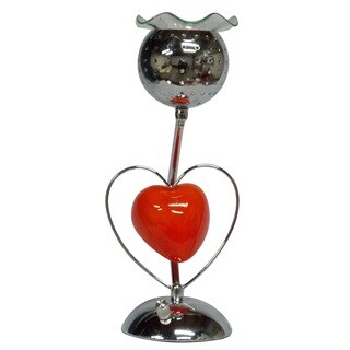Heart Shaped Oil Warmer with Touch Power Adjuster