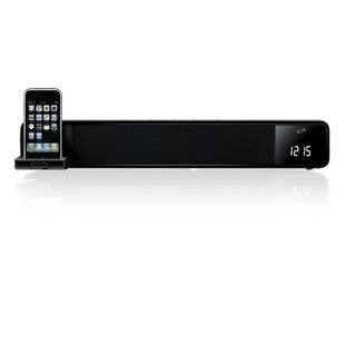 iLive ITP100 2-channel Bar Speaker Dock System for Apple iPhone and iPod