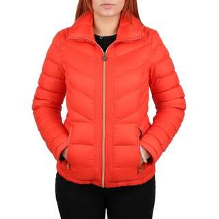 Michael MIichael Kors Women's Orange Down Packable Coat