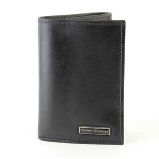 Tommy Hilfiger Men's Trifold Genuine Leather Wallet