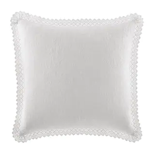 Laura Ashley Crochet European White Sham