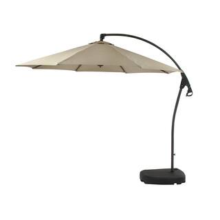 Benzara Classic Metal PE Outdoor Umbrella