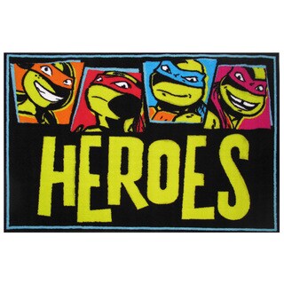 Teenage Mutant Ninja Turtles 'Heroes' Accent Rug 19" x 29"