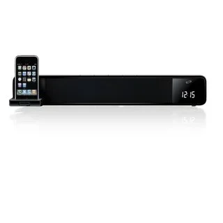 Ilive Itp100 Two Channel Bar Speaker System with Docking and Recharging Station For Iphone and Ipod (Refurbished)