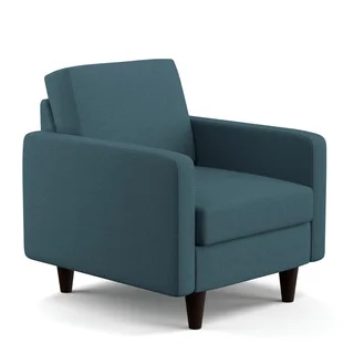 Portfolio Luca Caribbean Blue Linen SoFast Chair