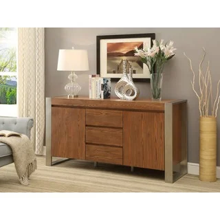 Christopher Knight Home Wood and Metal Media Credenza