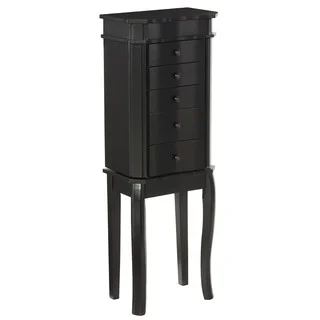 Oh! Home Mary Jewelry Armoire - Black