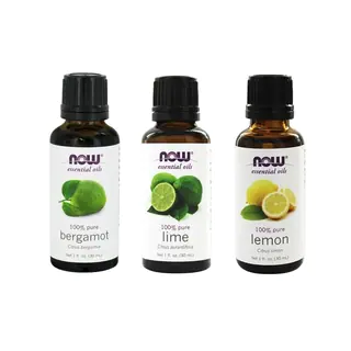 Now Foods 1-ounce Essential Oils Uplifting Set of 3 (Bergamot, Lemon, Lime)