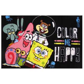 SpongeBob 'Color Me Happy' Accent Rug 19" x 29"