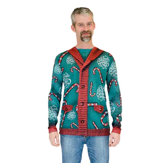 Lick My Candy Cane Ugly Christmas Sweater Long Sleeve Shirt