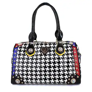 LANY Houndstooth Luxe BostonBag