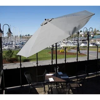 9-foot Premium Slate Grey Patio Umbrella
