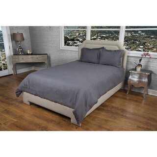 Rizzy Home Covington Charcoal Duvet Cover