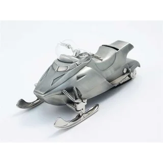 Heim Concept Pewterplated Snow Mobile Bank