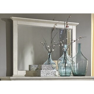 High Country Pine White Washed Mirror