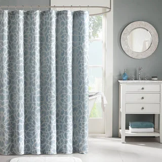 Madison Park Cecilia Jacquard Shower Curtain