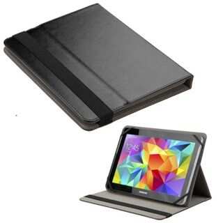 INSTEN Black Universal 9-10 inch Tablet Leather Case Cover Protector