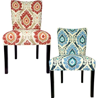 Sole Designs Julia Victoria Spring Seating Double Dow Upholstered Dining Chairs (Set of 2)