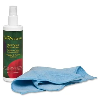 Compucessory LCD/Plasma Screen Cleaner with Cloth - 1 Kit