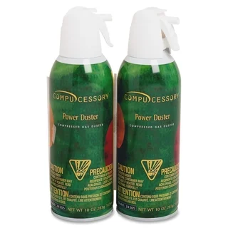 Compucessory Air Duster Cleaning Spray - Pack of 2