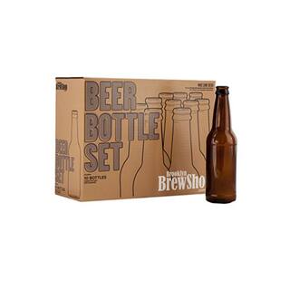 Brooklyn Brew Shop Amber Bottles (Set of 10) - ACBBS