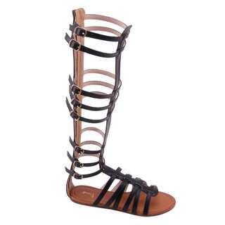 Beston FA52 Women's Flat Gladiator Sandal