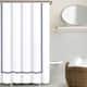 Echelon Home Three Line Hotel Collection Matelasse Shower Curtain - Thumbnail 0