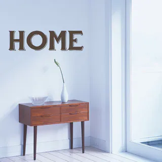 Home Wall Decal 60 wide x 16-inch tall