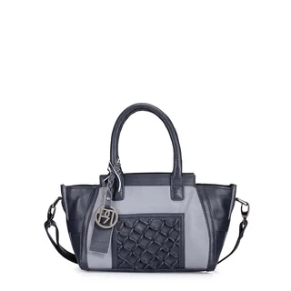 Phive Rivers Women's Handbag (Grey/Navy) (PR1033)
