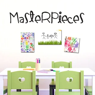 Masterpieces Wall Decal (48 x 8)