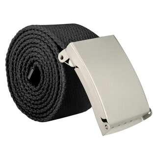 Zodaca Men's Plain Adjustable Canvas Belt