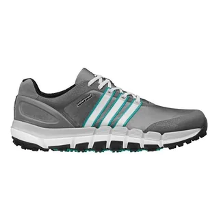 Adidas Men's Pure 360 Gripmore Sport Granite/ White/ Power Green Golf Shoes