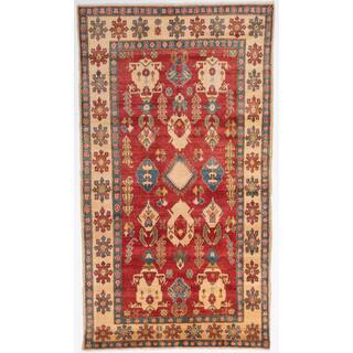 ecarpetgallery Finest Gazni Red Wool Rug (6'0 x 11'0)