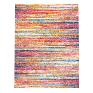 Home Dynamix Splash Collection 204 Multicolored Brushstrokes Area Rug (3'3 x 4'3)