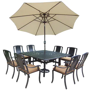 Ravenna Sunbrella Aluminum 11-piece Dining Set