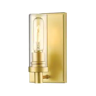 Z-Lite Persis 1-light Wall Sconce in Satin Gold