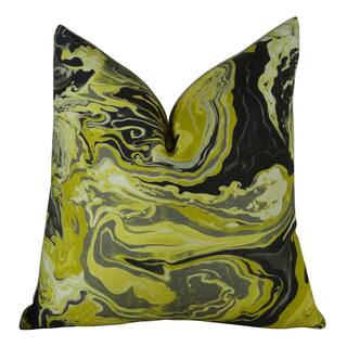 Plutus Medici Marble Ink Handmade Double-sided Throw Pillow