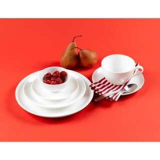 Pure Vanilla Coupe 7-inch Side Plates (Set of 6)